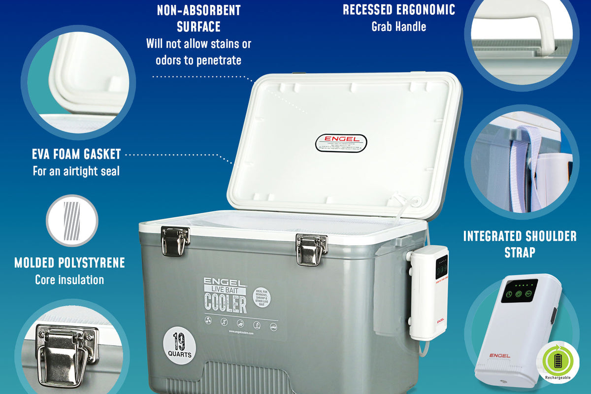 Engel Live Bait Pro Series Cooler