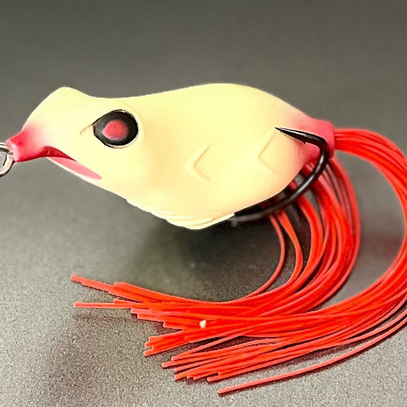 Copper Red Baits Wave Frog Bone