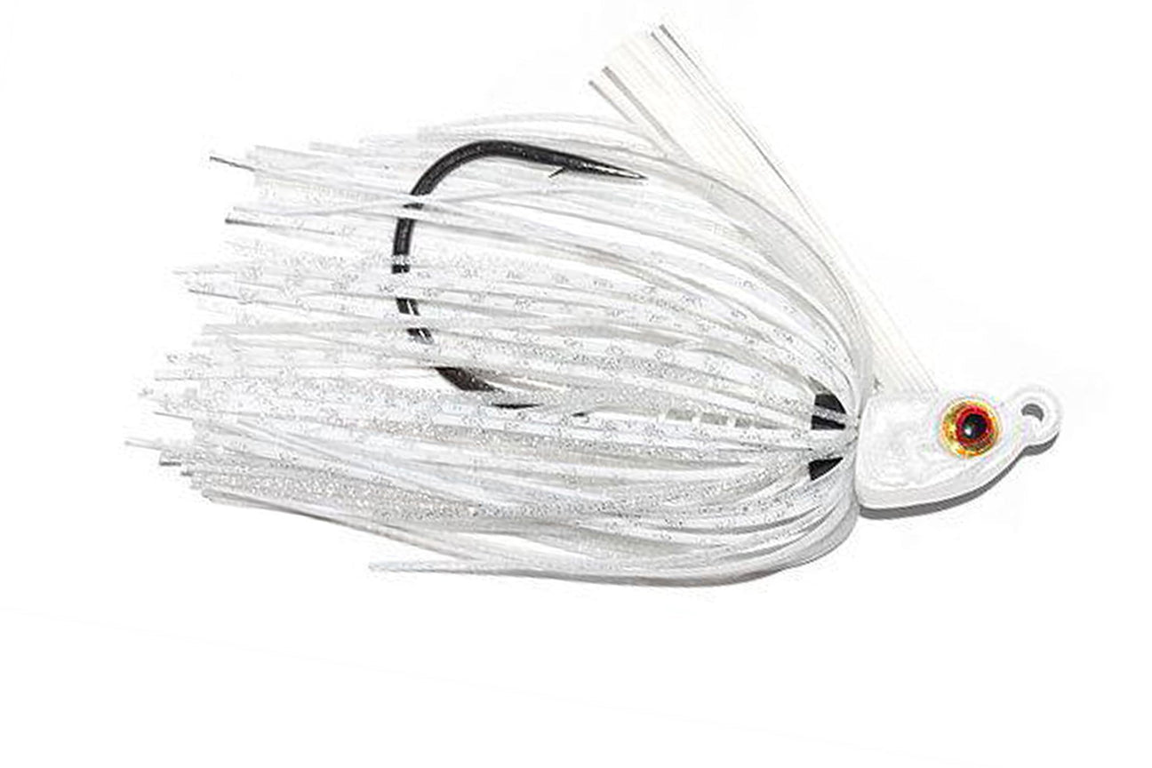6th Sense Divine Swim Jig White Ice