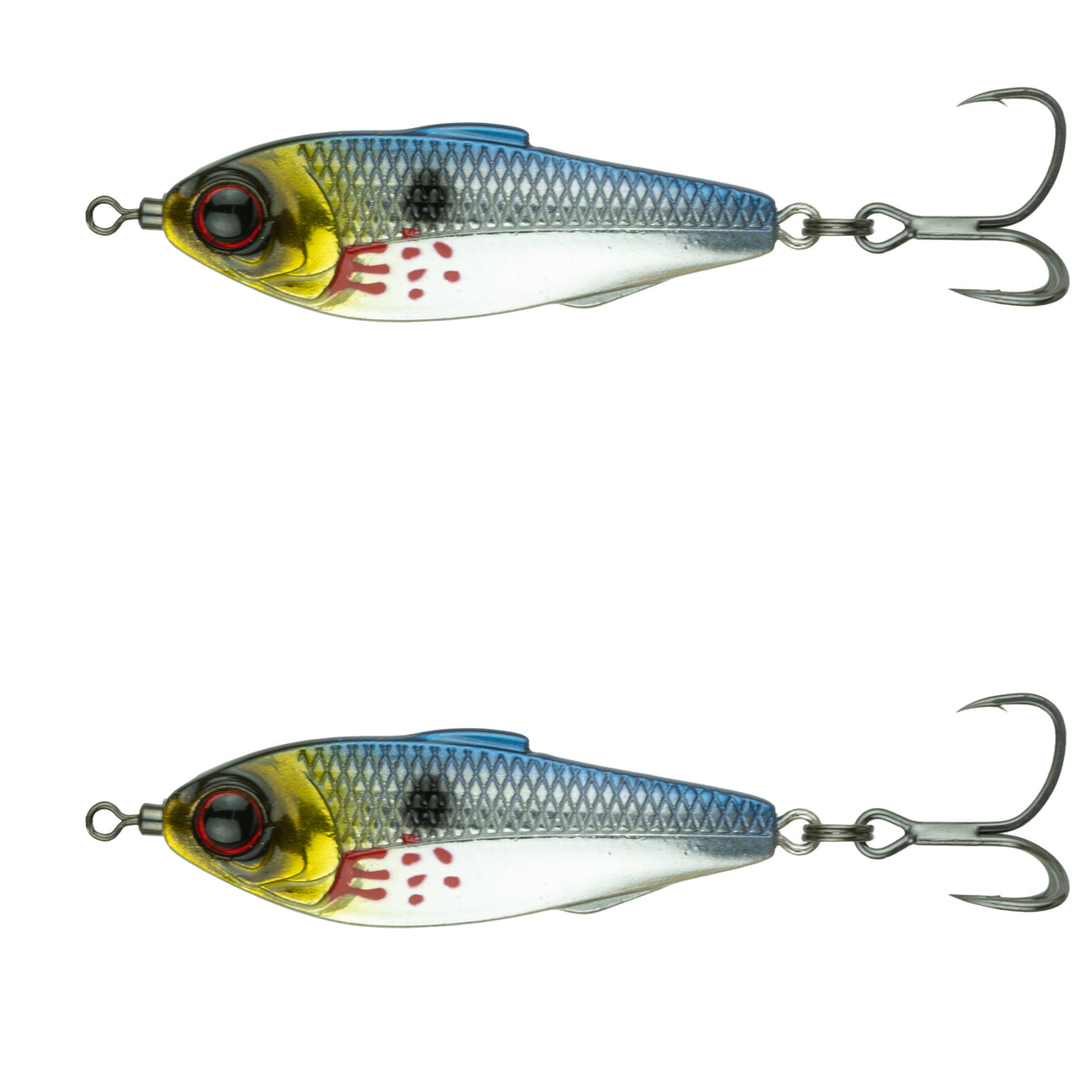 6th Sense Divine Jigging Spoon 2pk Bleeding Shad
