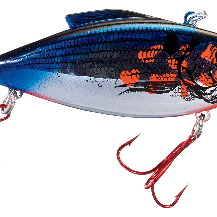 Bill Lewis Rat-L-Trap 1/2oz Chrome Bleeding Shad