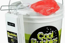 Cool Bubbles insulated bait saver plastic bucket