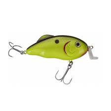 Strike King Hybrid Hunter Jr. Chartreuse Black Back