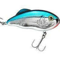 Strike King Hybrid Hunter Jr. Chrome Blue Back