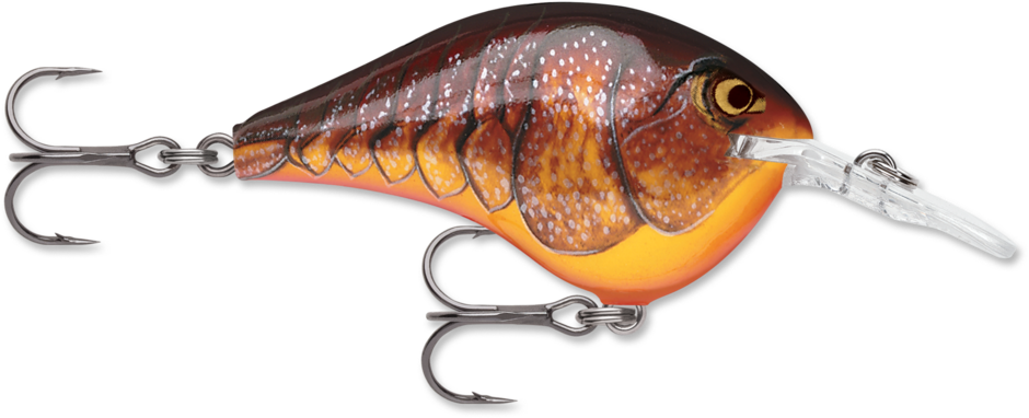 Rapala DT-8 Dark Brown Crawdad