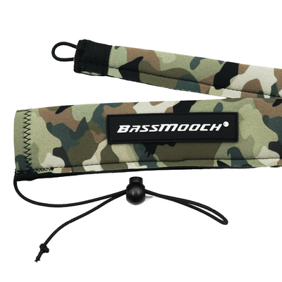 BassMooch Neo Rod Sleeve Green Camo