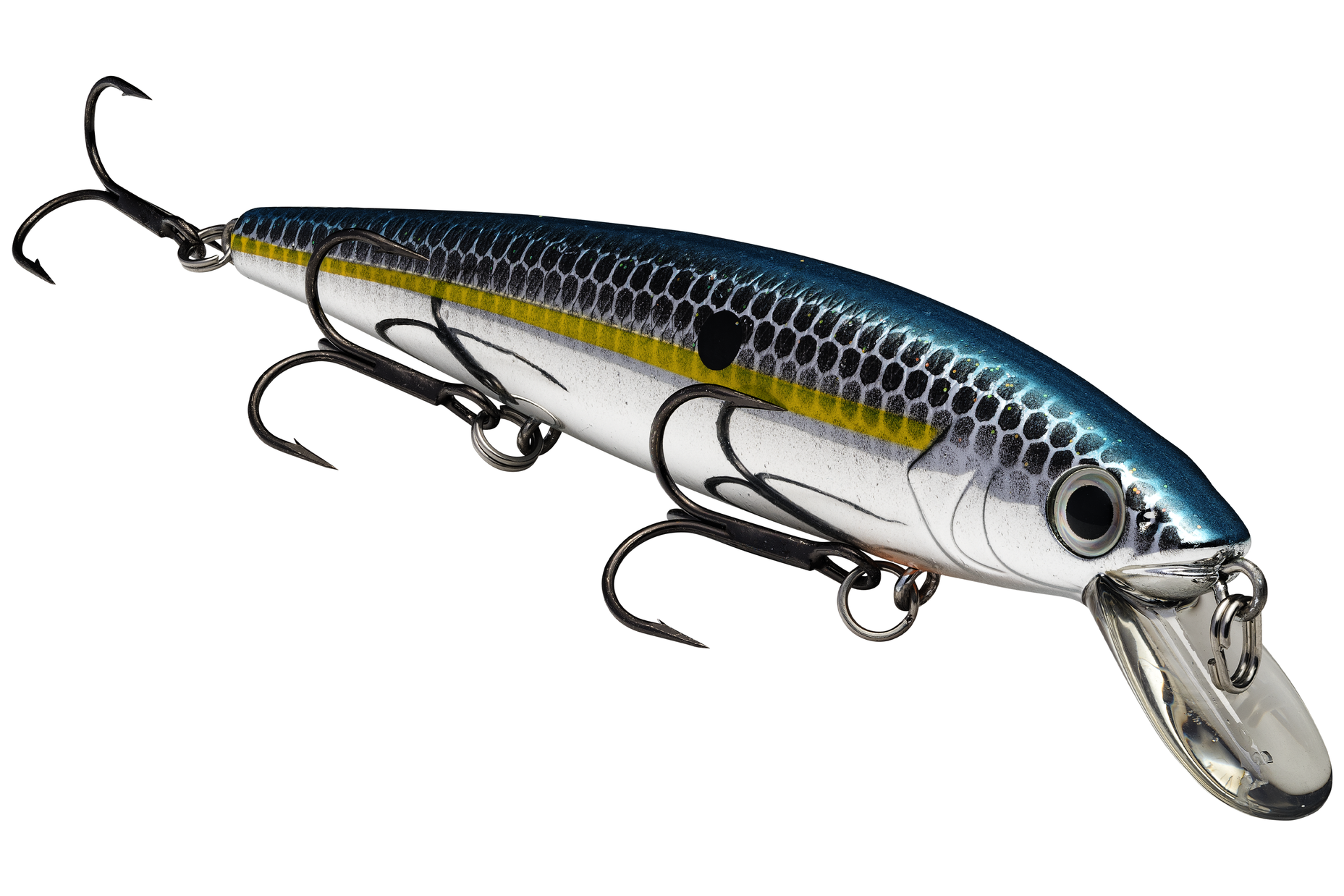 Strike King KVD Jerkbait 300 Chrome Sexy Shad