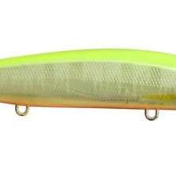 Jackall Rerange 110MR Jerkbait Chartreuse Back Pearl (D)