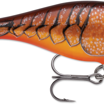Rapala Scatter Rap Shad 07 Dark Brown Crawdad (D)