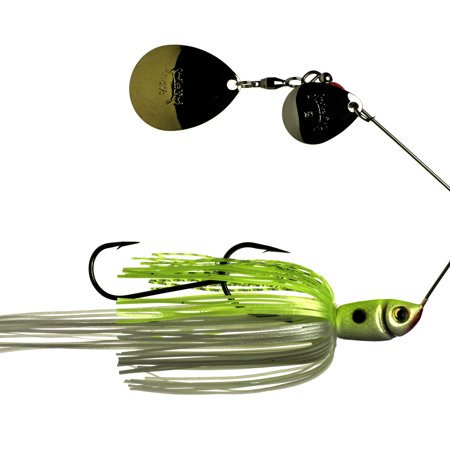 Strike King Premier Plus Chartreuse White Double Colorado 3 8oz