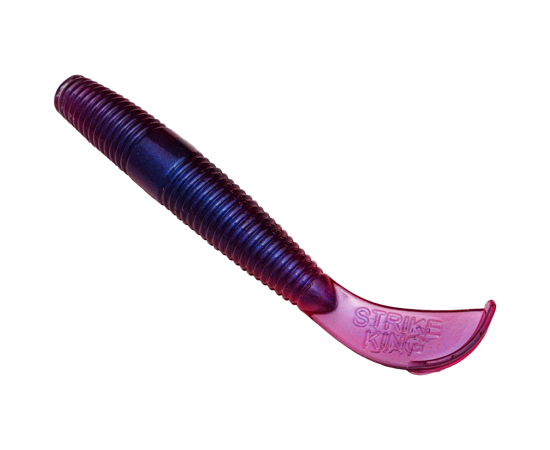 Strike King Rage Ned Cut-R-Worm 3" 9 Pack Morning Dawn