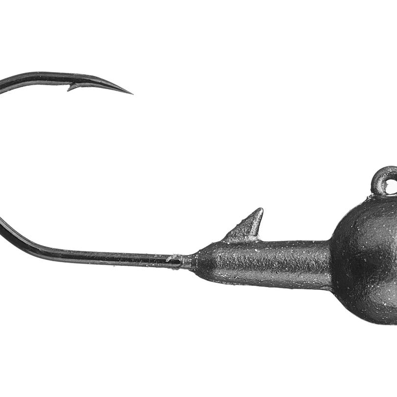 Yum FF Sonar Jig Heads 3pk Smoke