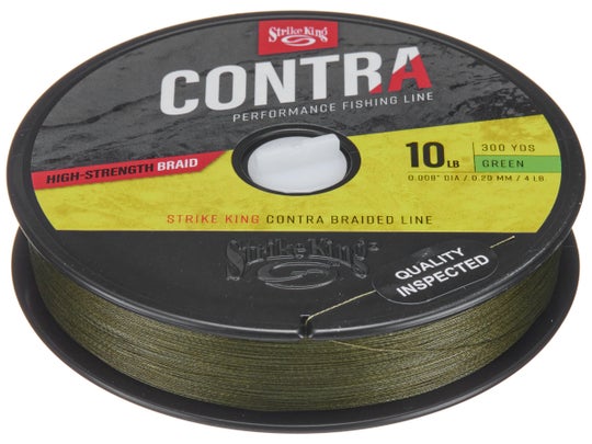 Strike King Contra Braided Line 150yd Green