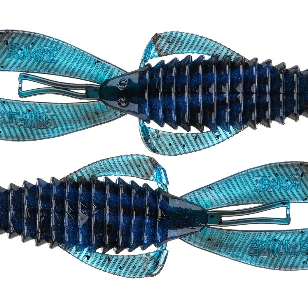 Strike King Rage Bug Black Blue Swirl