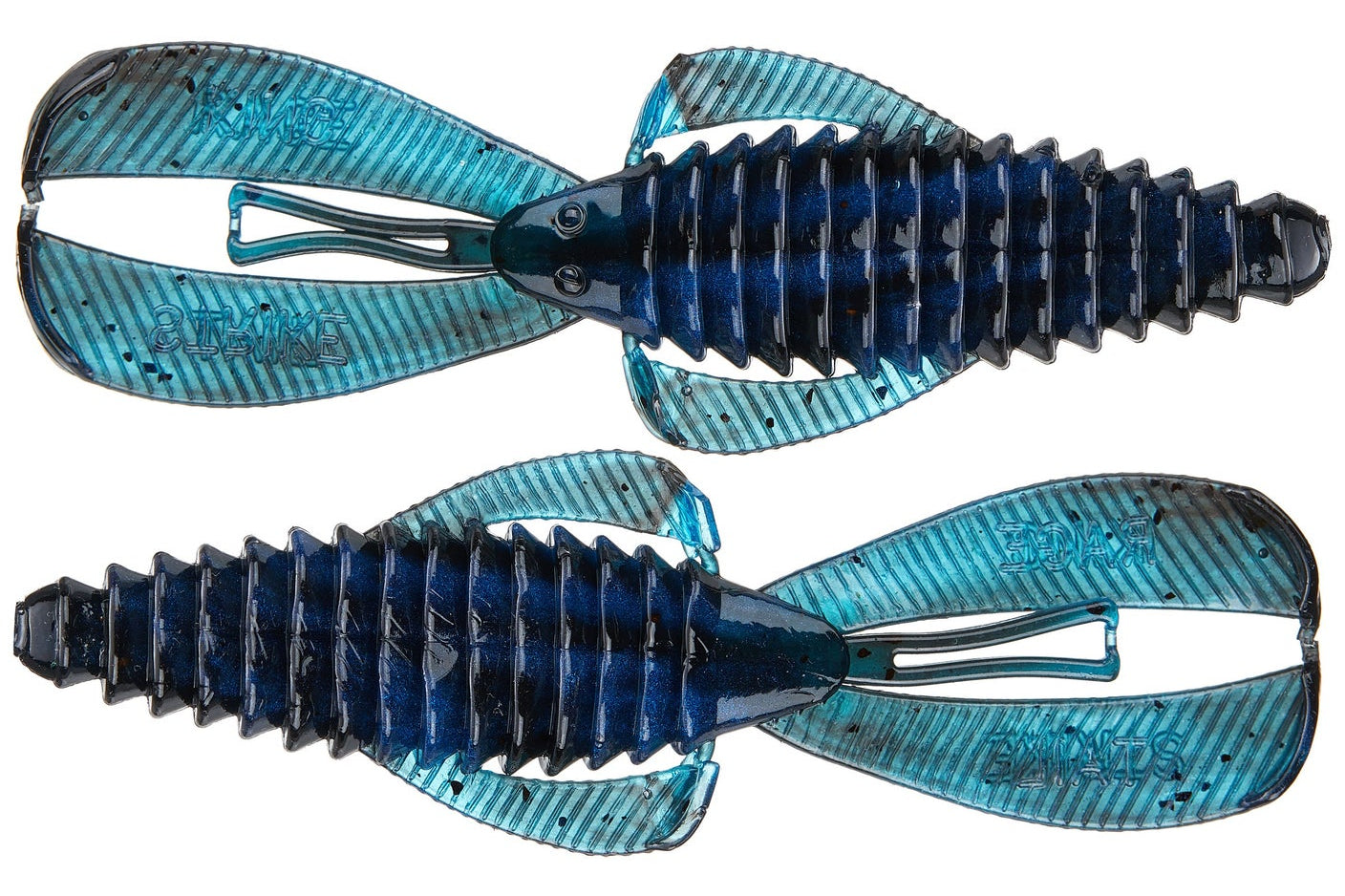 Strike King Rage Bug Black Blue Swirl