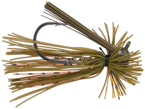 6th Sense Divine Ball Head Finesse Jig Green Pumpkin Orange 16oz