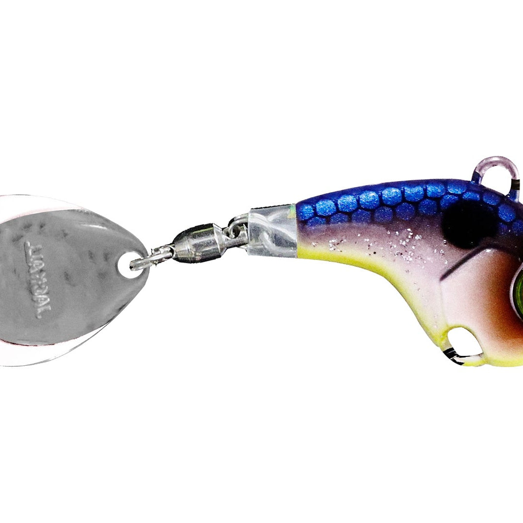 Jackall Deracoup Tail Spinner Clear Shad