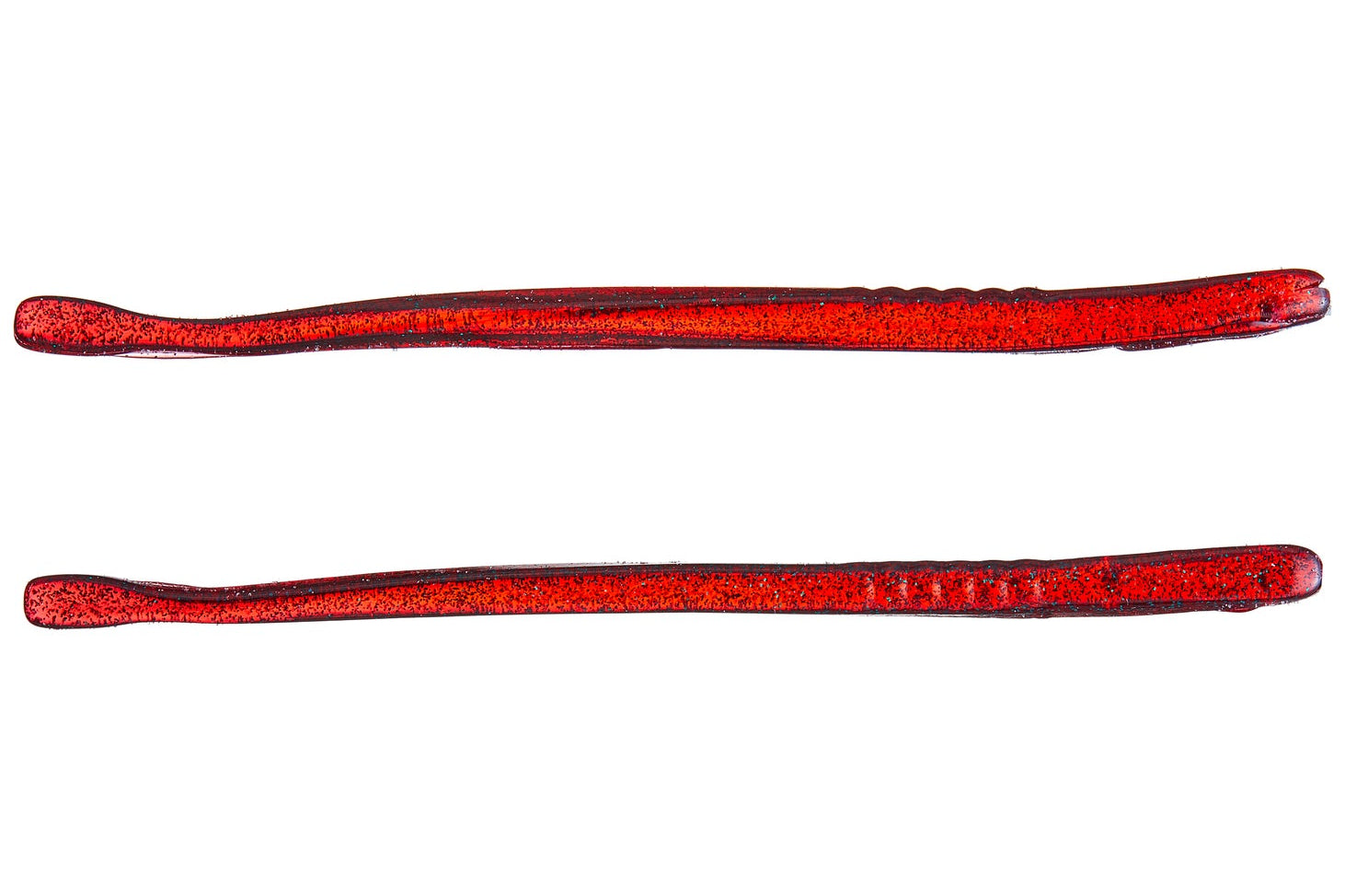 Strike King Filler Worm 6" Red Bug (D)