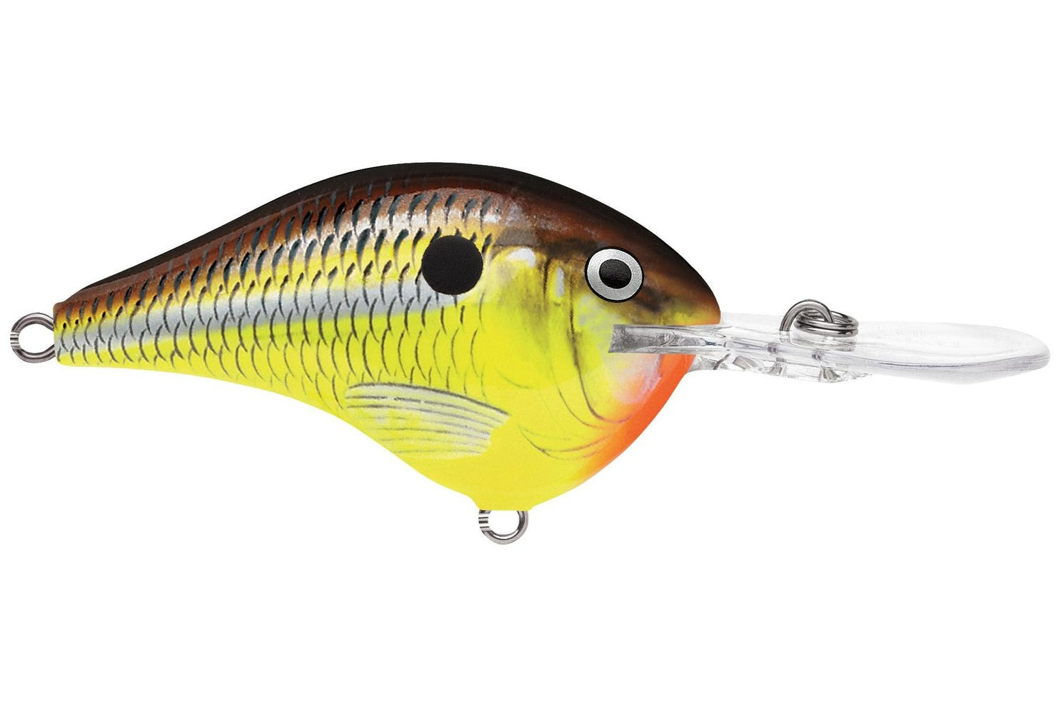 Rapala DT12 Series Crankbaits Hot Mustard