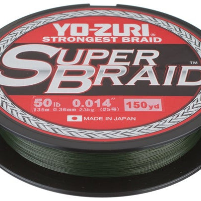 Yo-Zuri Superbraid 150YD Dark Green