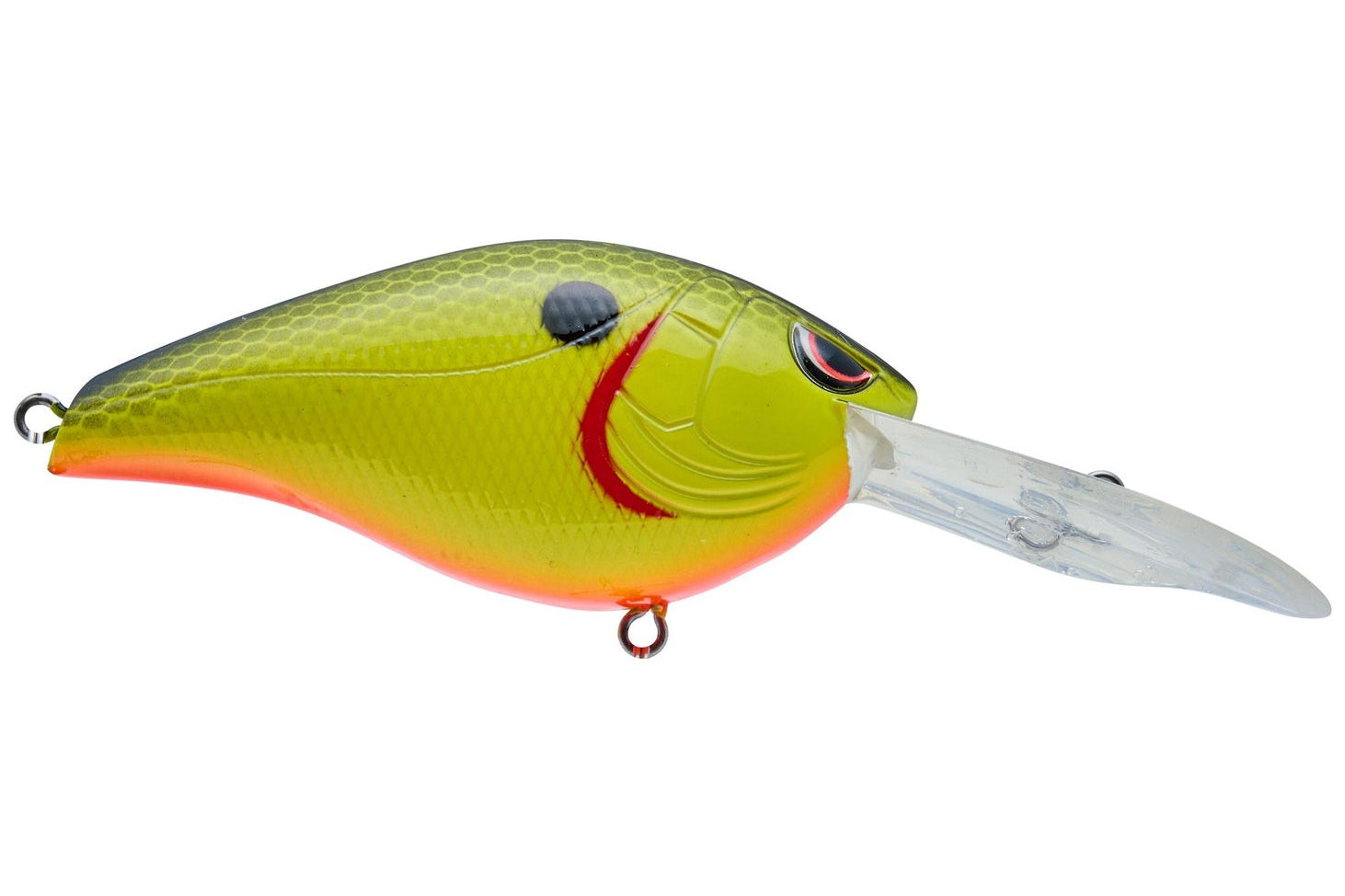 SPRO Hunter 65 MD Crankbait Chartreuse Black Back