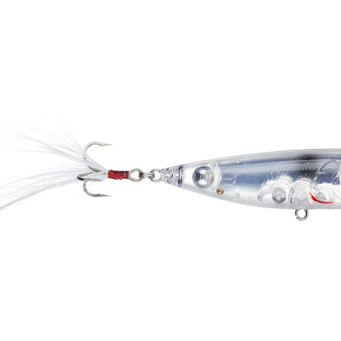 Evergreen OB-68 Popper Flash Clear Shad