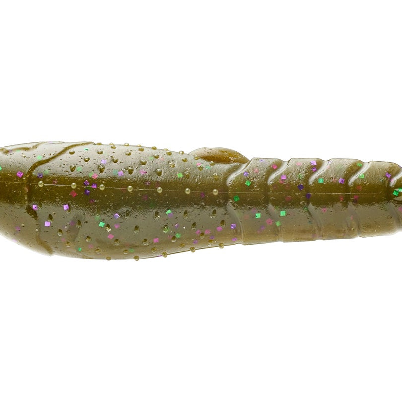 SPRO Craw Nugget Soft Stick Bait 3.5" Green Pumpkin Candy