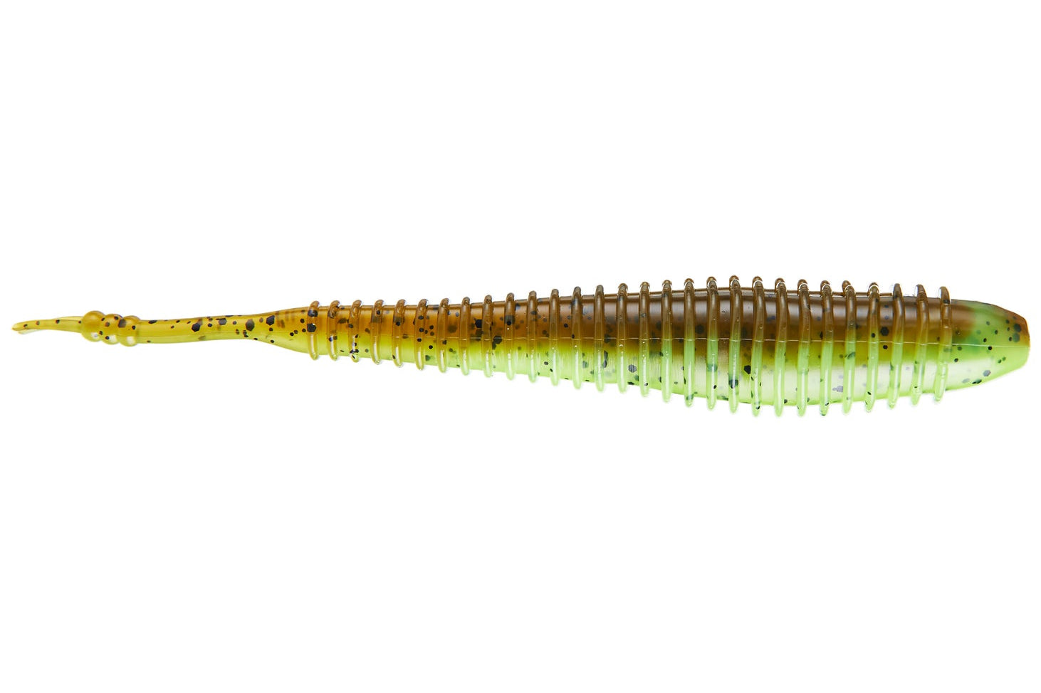 Hog Farmer Spunk Shad Pintail Swimbait Green Pumpkin Chartreuse
