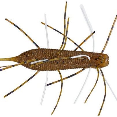 Geecrack Imo Kemushi Floating Stick Worm Green Pumpkin White-366