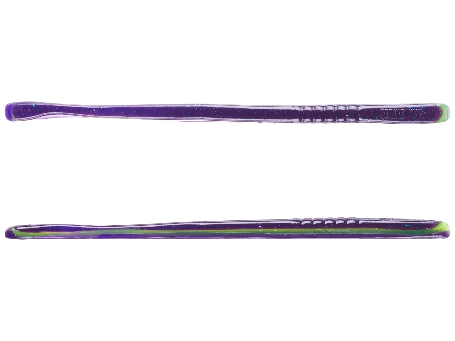 Strike King Filler Worm 6" Lightning Bug (D)