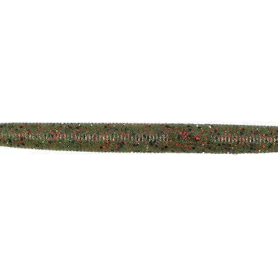 Strike King 3X ElazTech Zero Worm 5" 6pk Watermelon Red Flake