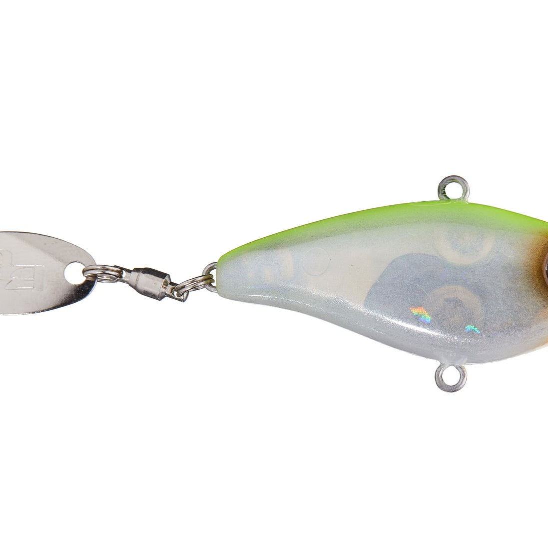 Shimano BT Spin Tail Spinner Chartreuse White