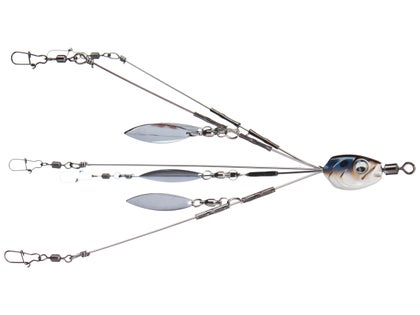 6th Sense Umbrella Rig 4K Shad 5.5" 5 Wire 4 Blade