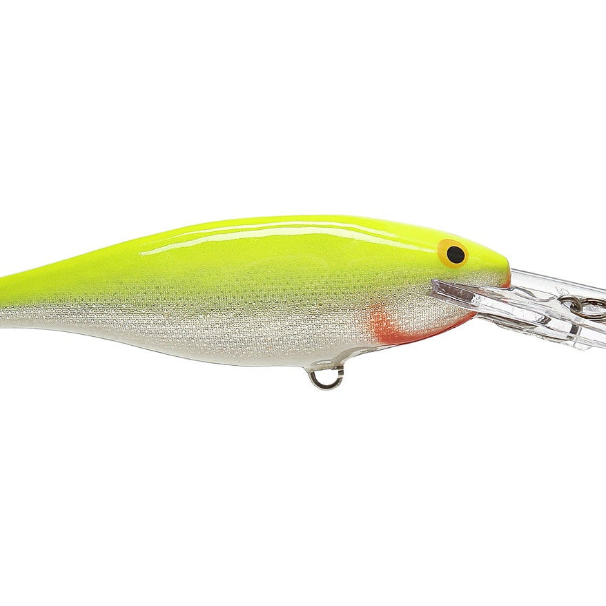 Rapala Shad Rap 07 Silver Fluorescent Chartreuse