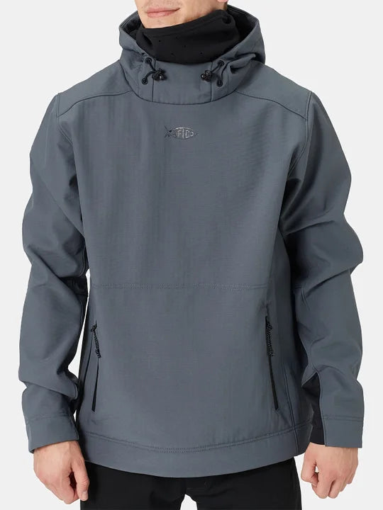 Aftco Reaper Softshell Hoodie Charcoal