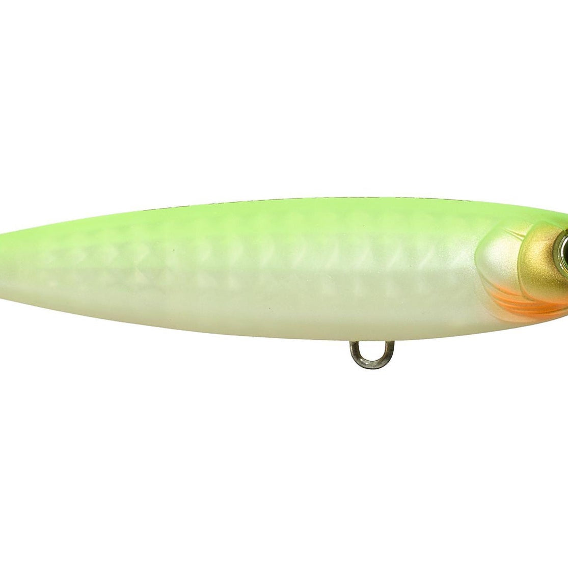 Yo-Zuri 3DR-X Series Pencil Matte Ghost Pearl Chartreuse Back