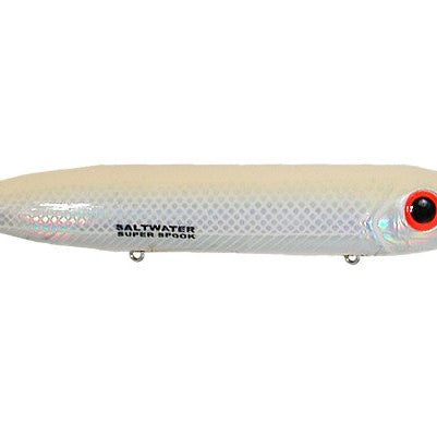 Heddon Super Spook Bone Silver