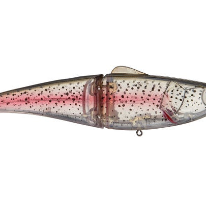 Ima Glide Fluke 125 Sinking Ghost Rainbow Trout