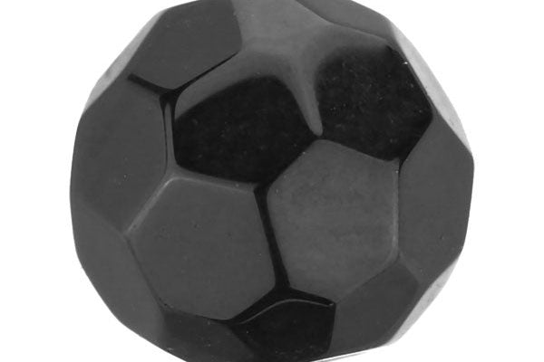 Eagle Claw Lazer Glass Beads Black 8mm