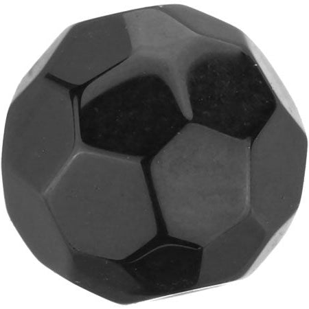 Eagle Claw Lazer Glass Beads Black 8mm