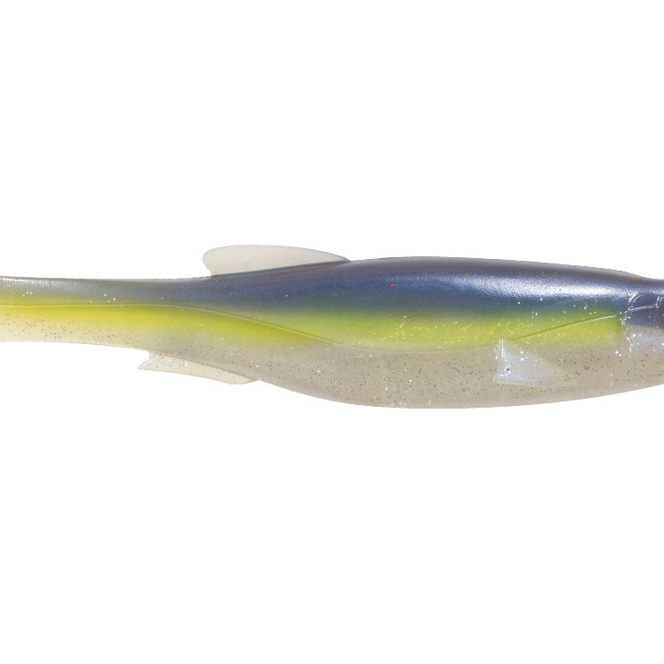 Megabass Mag Draft Freestyle 6" 2pk Pro Blue Chartreuse