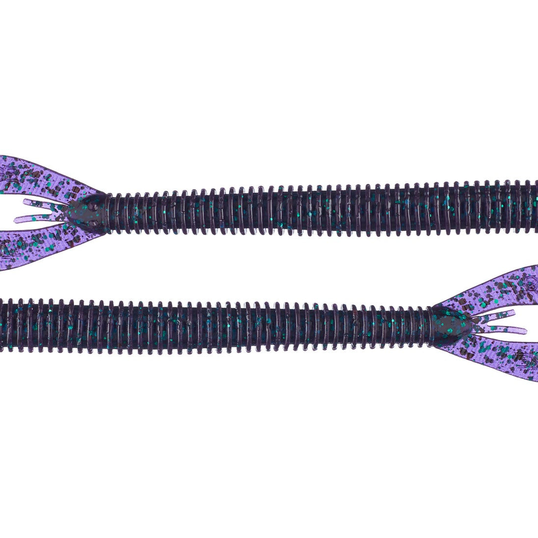 Strike King Rage Twin Tail Menace Worm 6" Junebug