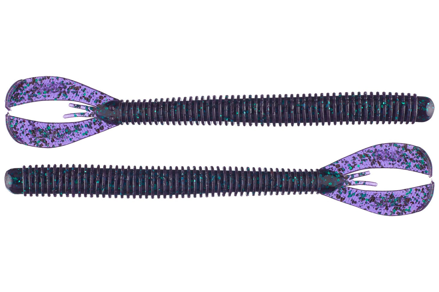 Strike King Rage Twin Tail Menace Worm 6" Junebug