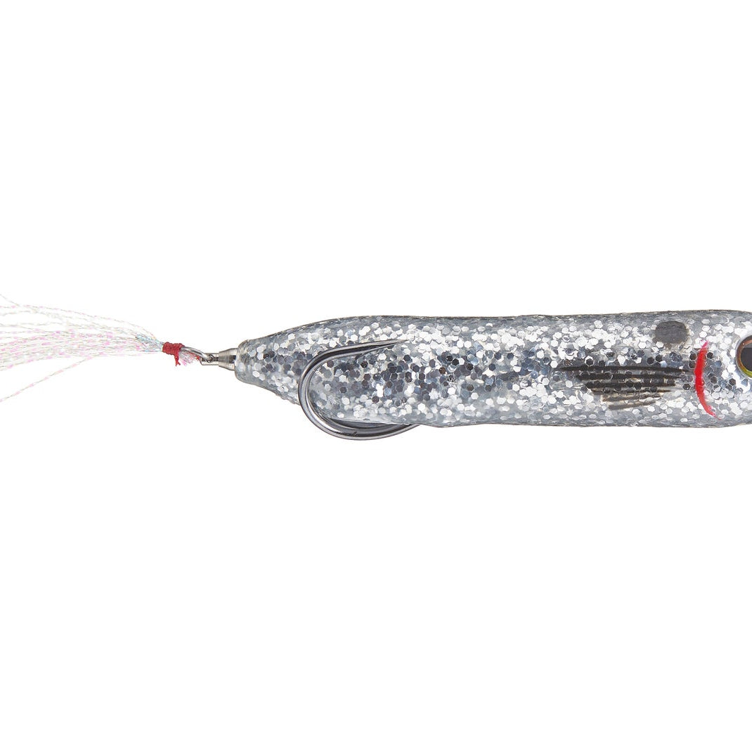 Snag Proof Zoo PUP 1/2oz Topwater Walking Bait Silver Minnow