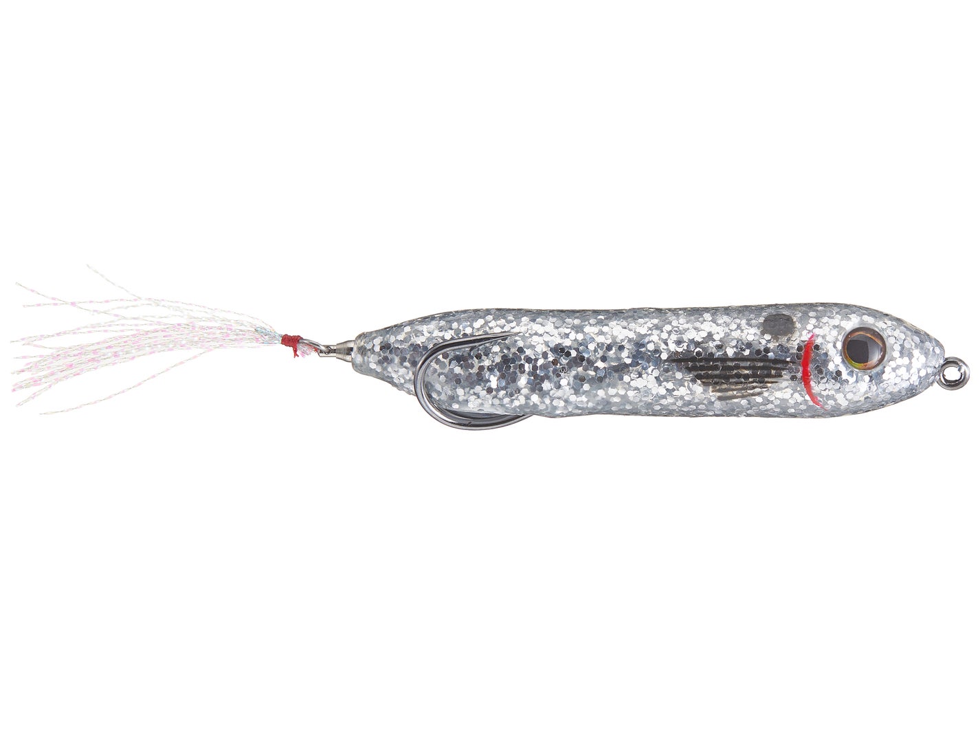 Snag Proof Zoo PUP 1/2oz Topwater Walking Bait Silver Minnow