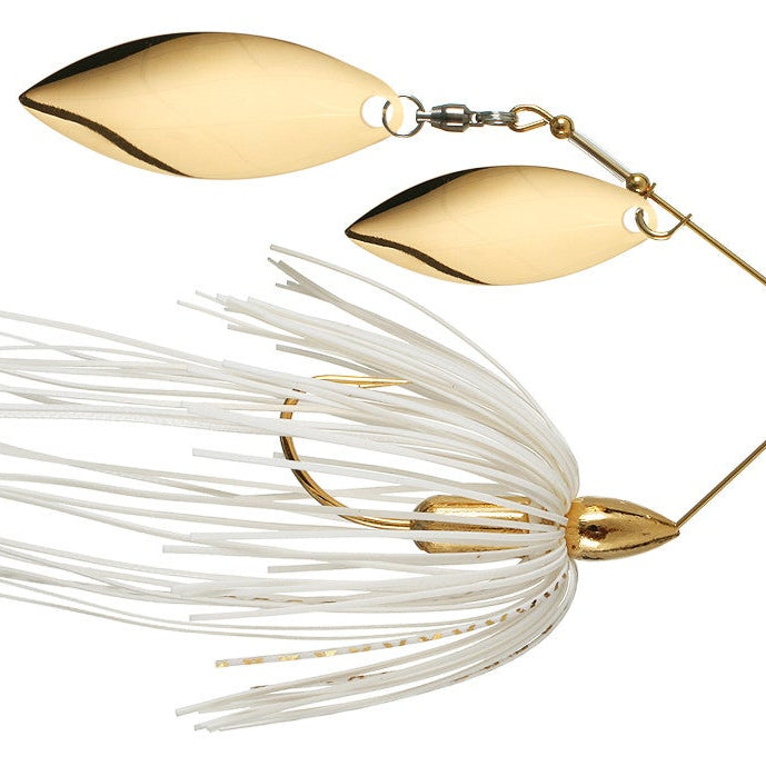 War Eagle Gold Screamin Eagle Spinnerbait White Gold - DBL Wil Gld Gld