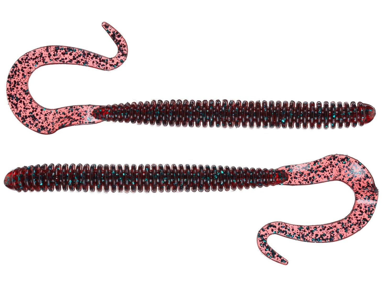 Lake Fork 8" Worm Red Bug