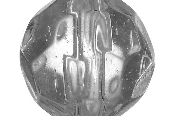 Eagle Claw Lazer Glass Beads Crystal 8mm