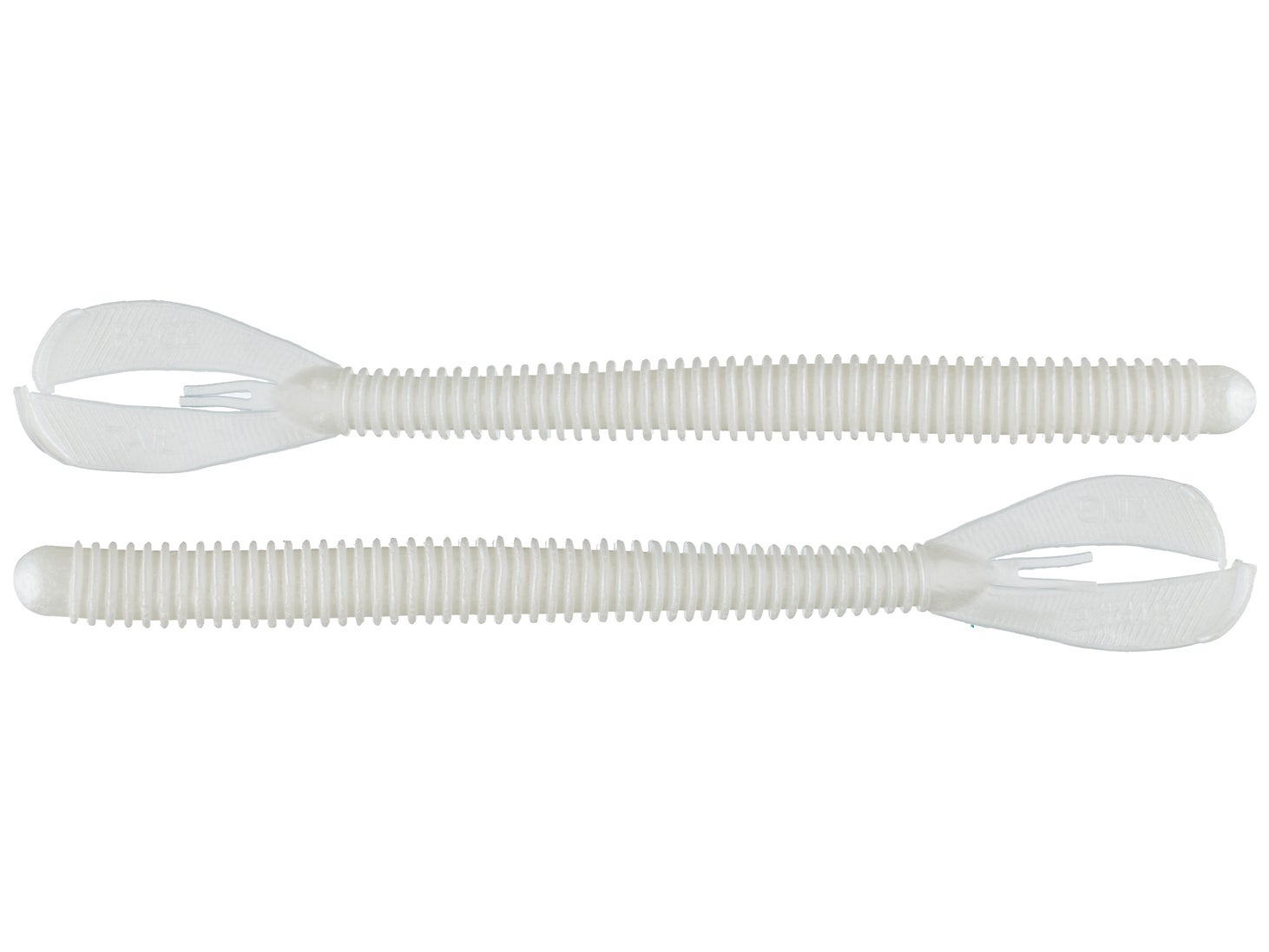 Strike King Rage Twin Tail Menace Worm 6" Pearl