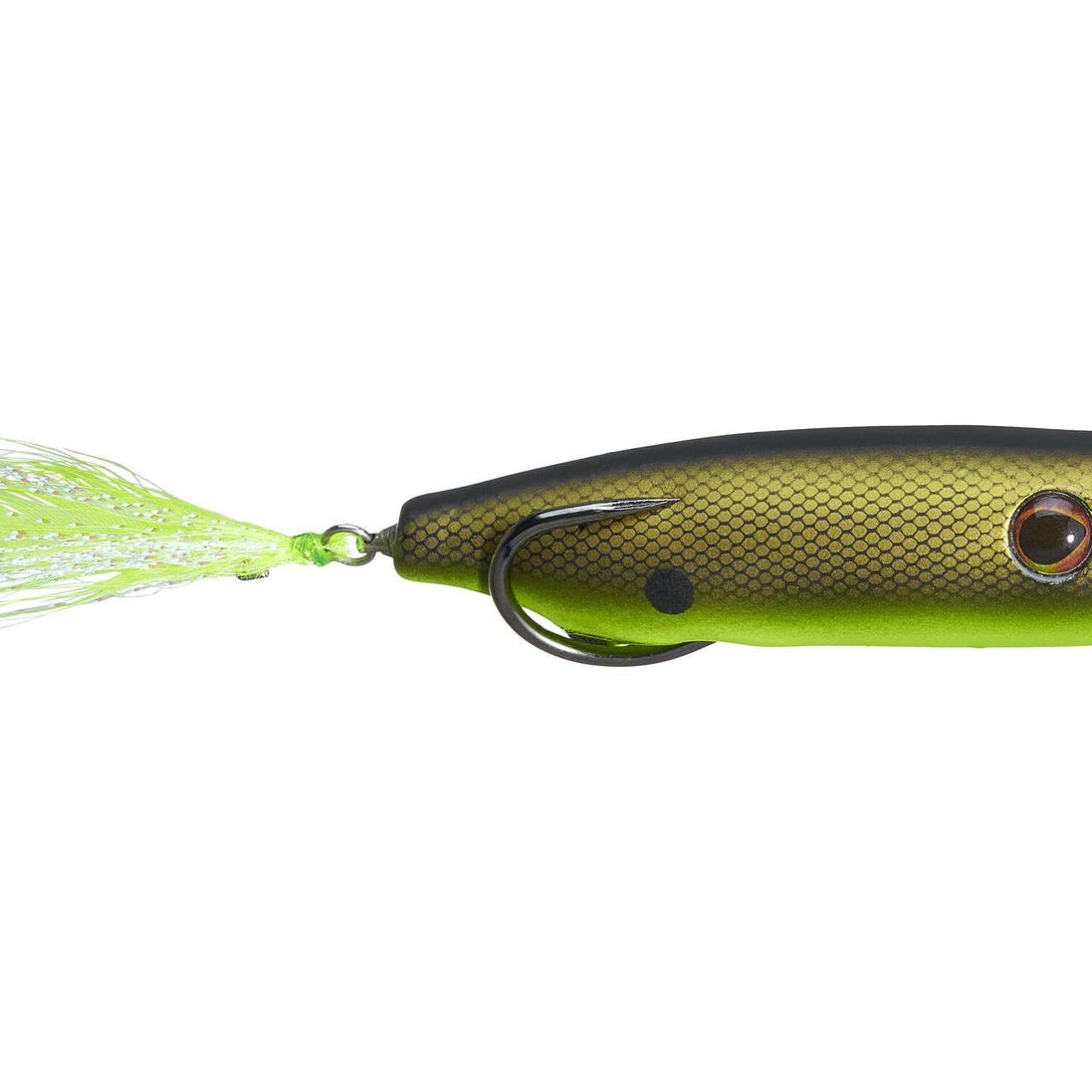 Snag Proof Zoo Pop 3/8oz Popper Chartreuse Shad